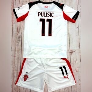 YOUTH Pulisic Jersey Puma Soccer Kids Kit (Jersey + Shorts) LARGE (28) 10-12